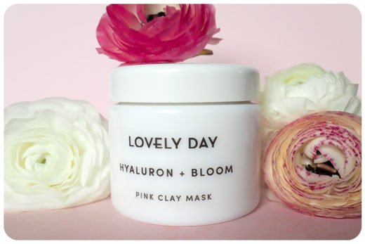 lovely day hyaluron and bloom pink clay mask