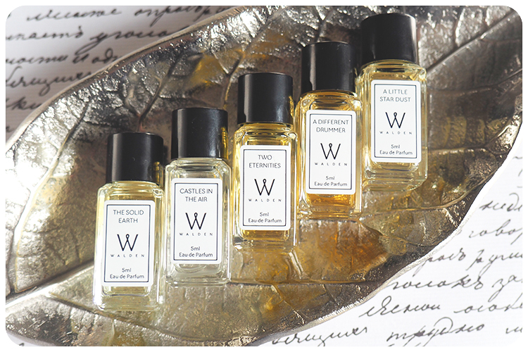 walden natural perfume gift set