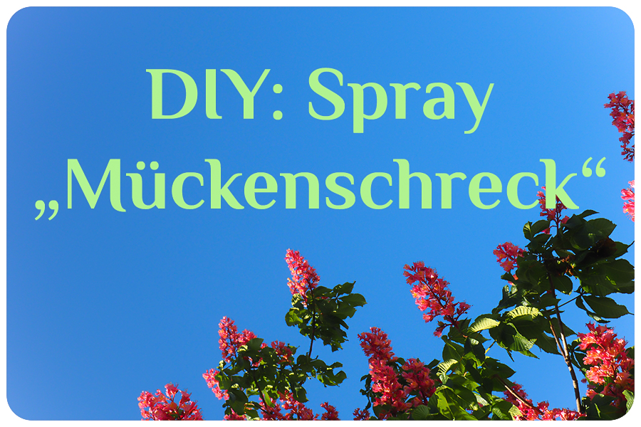 Naturdrogerie Herbs and Flowers DIY Spray Mückenschreck